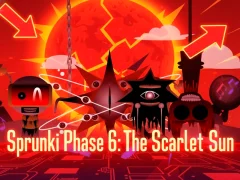 Spel Sprunki Phase 6: The Scarlet Sun på nätet