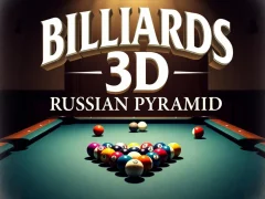 Spel Billiards 3D Russian Pyramid på nätet