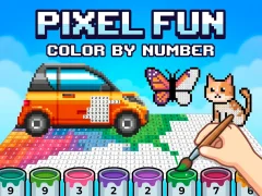 Spel Pixel Fun Color By Number på nätet