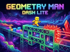 Spel Geometry Man Dash Lite på nätet