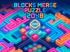 Spel Blocks Merge Puzzle 2048 på nätet