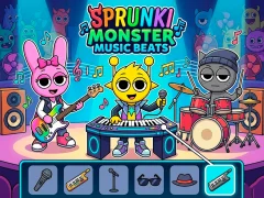 Spel Sprunki Monster Music Beats på nätet