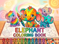 Spel Elephant Coloring Book på nätet