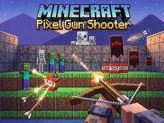 Spel Minecraft Pixel Gun Shooter på nätet