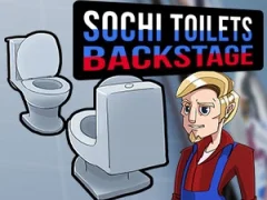 Spel Sochi Toilets : Backstage på nätet