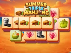 Spel Summer Triple Mahjong på nätet