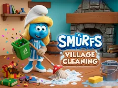 Spel The Smurfs Village Cleaning på nätet