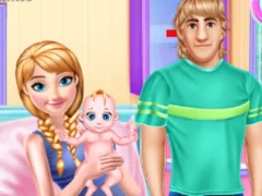 Spel Pregnant Anna and Baby Care på nätet