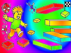 Spel Coloring Book: Roblox Obby Runner på nätet