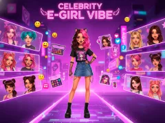 Spel Celebrity E-Girl Vibe på nätet