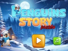 Spel Penguins Story Puzzle på nätet