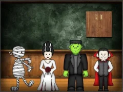 Spel Amgel Halloween Room Escape 25 på nätet