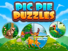 Spel Pic pie puzzles på nätet