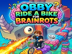 Spel Obby Ride a Bike For Brainrots på nätet
