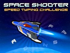 Spel Space Shooter: Speed Typing Challenge på nätet