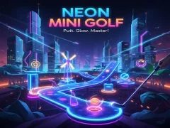 Spel Neon Mini Golf på nätet