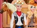 Spel Frozen Couple Cowboy Style på nätet