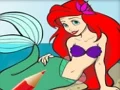 Spel Princess Mermaid Coloring Game på nätet
