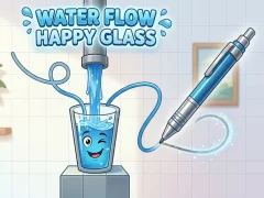 Spel Water Flow Happy Glass på nätet