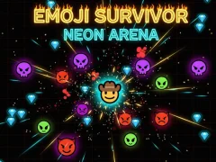 Spel Emoji Survivor - Neon Arena på nätet