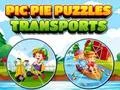 Spel Pic Pie Puzzles Transports på nätet