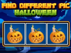 Spel Find Different Pic Halloween på nätet