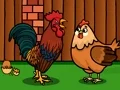 Spel Rescue The rooster Family på nätet