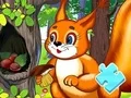 Spel Jigsaw Puzzle: Squirrel Hide Food på nätet
