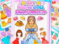 Spel Diy Paper Doll Diary Dress Up på nätet