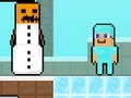 Spel Noob vs Pro Snowman på nätet