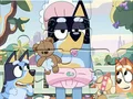 Spel Jigsaw Puzzle: Bluey Play Time på nätet