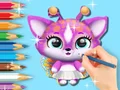 Spel Coloring Book: Cute Fluvsies på nätet