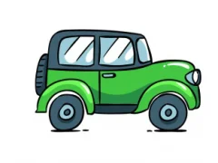 Spel Cartoon Cars Spot The Difference på nätet