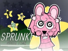 Spel Sprunki Night Time 2 på nätet