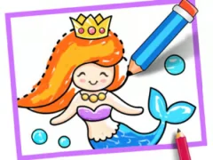 Spel Toddler Drawing: Mermaid på nätet