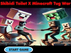 Spel Skibidi Toilet X Minecraft Tug War på nätet