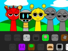 Spel Sprunki Incredibox Horror på nätet