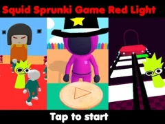 Spel Squid Sprunki Game Red Light på nätet