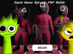 Spel Squid Game Sprunki Fnf Battle på nätet