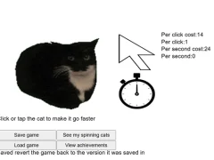 Spel Spinning Cat Clicker på nätet