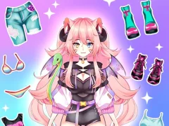 Spel Anime Dress Up Moe på nätet