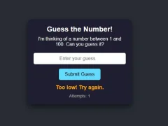 Spel Number Guessing på nätet