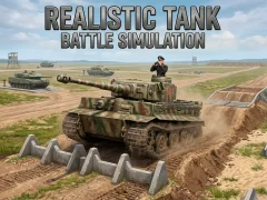 Spel Realistic Tank Battle Simulation på nätet