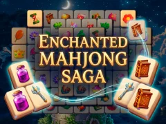 Spel Enchanted Mahjong Saga på nätet