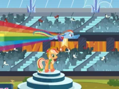 Spel My Little Pony Rainbow Power Equestria Dash på nätet