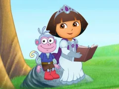 Spel Dora The explorer Dora's Royal Rescue på nätet