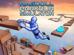 Spel Ragdoll Parkour Simulator på nätet