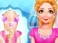 Spel Princess wedding hairstyle på nätet