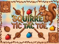 Spel Squirrel Tic Tac Toe på nätet