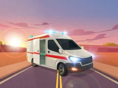 Spel Ambulance Traffic Drive på nätet